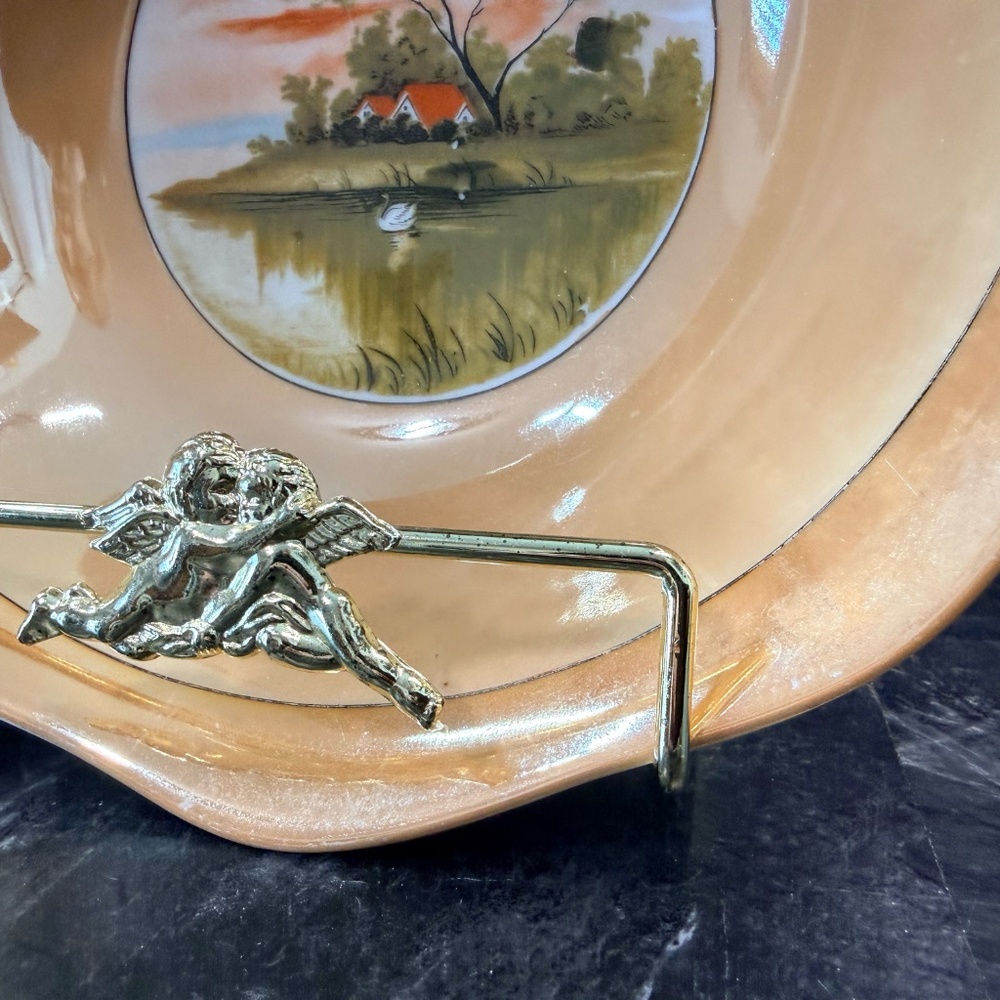 Decorative Bowl w/Stand - Picture 3 of 16